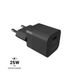FIXED FIXC25M-C-BK Chargeur pour équipement mobile Universel Noir AC Charge rapide Intérieur