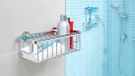 tesa Â® Aluxx douche- badrek hoogglans verchroomd aluminium zelfklevend