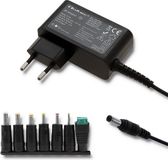 Qoltec 51736 Universele Voeding 30W | 12V | 2,5A | Compact | Multiplug | 7 Stekkers