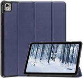 Merkloos Nokia Tablet Hoes Geschikt voor Nokia T21 | Book Case met Standaard | Kunstlederen Beschermhoes | Tri-fold | Blauw