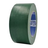 ACIT Super 50 mm x 25 m, versterkt weefseltape, duct tape, Amerikaans weefseltape: reparatie, bevestiging en verpakking met hoge dichtheid (Groen)