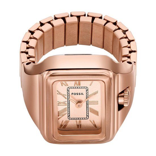 Fossil Raquel ES5345 - Rosékleurig Horloge voor Dames
