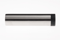 ASSA ABLOY RVS deurstopper | cilindrische muurdeurstop ø30x120mm | rubber ø30x10mm | Lengte: 120 mm