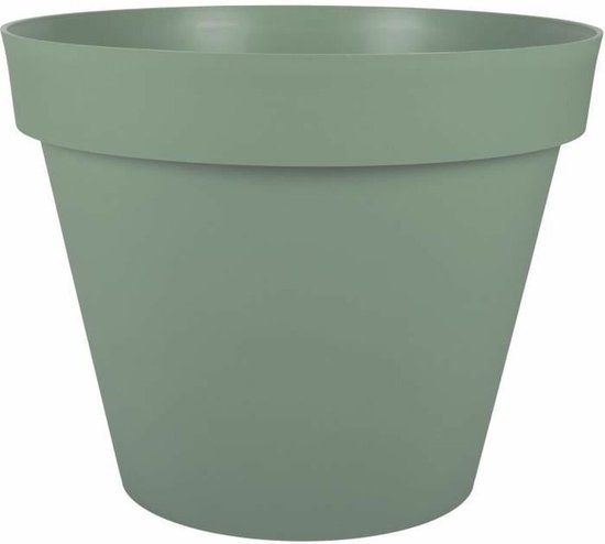 Merkloos Ronde Bloempot - Ø 60 cm - Groen - Kunststof