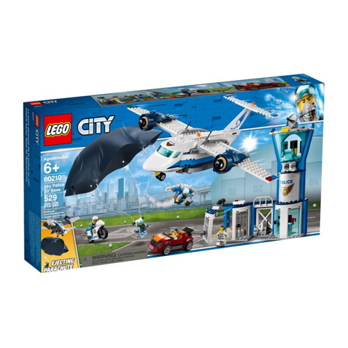 lego City 60210 Luchtpolitie Luchtmachtbasis 529-delig