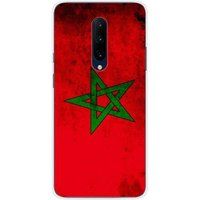 1001 coques OnePlus 7 Pro Drapeau maroc Bedrukt siliconen hoesje