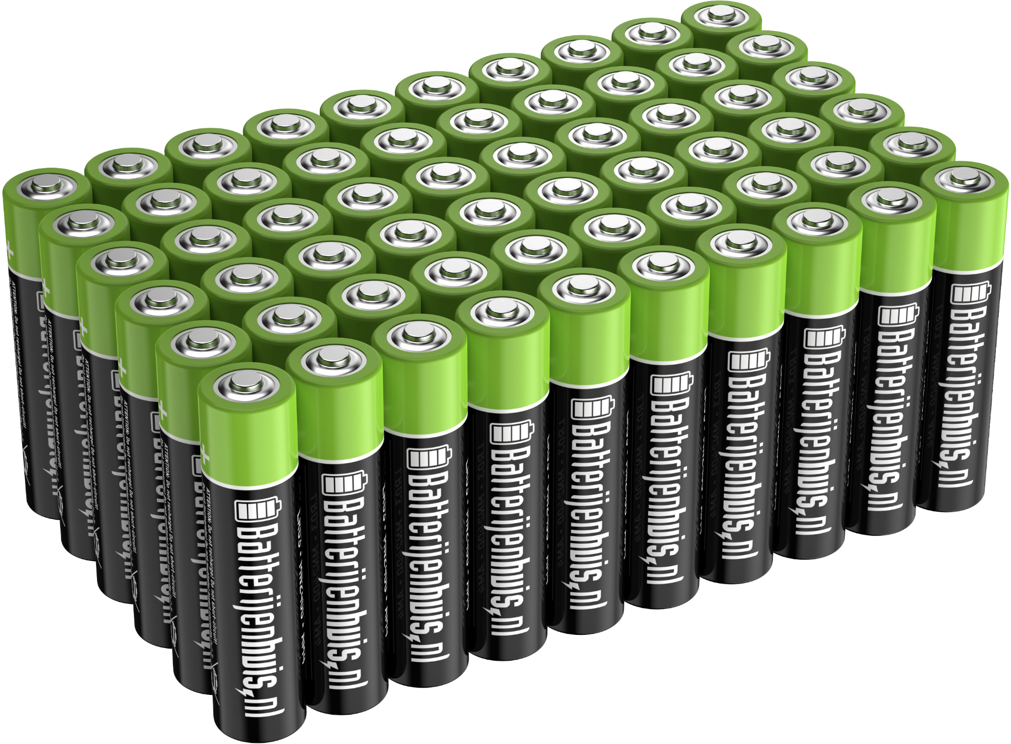 Batterijenhuis AAA Alkaline Batterijen 60x