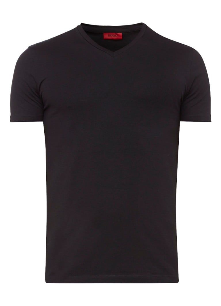 HUGO BOSS T-shirt met V-hals - 2-pack