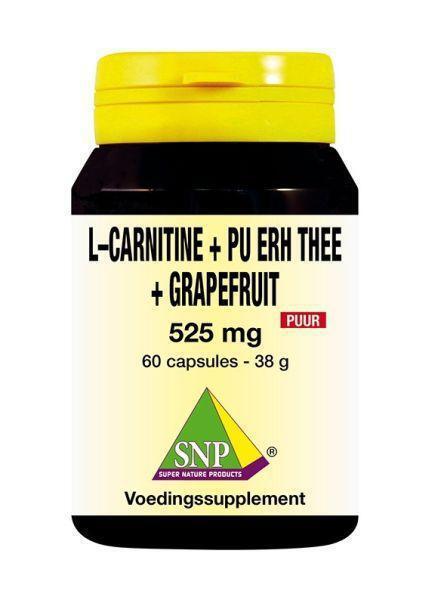 SNP L Carnitine pu erh grapefruit 60 CA