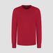 MERSO Crew Neck – Merino Trui – 100% Merino Wol – Pepper Red