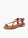Pisamonas Sandalen donkerbruin