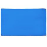 AZ FLAG Vlag Effen blauw 150x90 cm Licht Polyester 4 Ringen