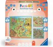 Ravensburger Kinderpuzzle 100, 121, 144 Teile - Puzzle UP! Geschichte - Steinzeit, Altes Rom, Mittelalter