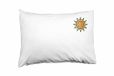 Bona Basics Decoratieve kussenhoes, Huisdecoratie, voor bank, cafetaria, Afmeting: 50x35 cm, Kleur: Wit