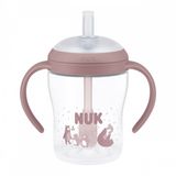 NUK Perfect Match oefenfles met rietje 150 ml - Beige