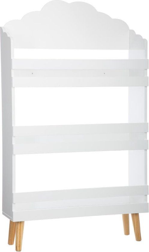 Sphera Kast in wolkenthema - 58x100x18 cm - Wit