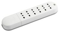 BTICINO Stekkerdoos Slim 6 stopcontacten Bypass 10/16 A