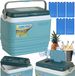 Pinnacle Glacière portable PINNACLE TPX7006, 25 litres, avec poignée + 5 blocs réfrigérants