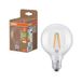 OSRAM LED-lamp in klassieke bolvorm, met decoratieve LED-gloeidraad, energie-efficiëntieklasse A, E27, 5 W, 1055 lm, 2700 K, warm wit.
