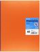 Grafoplas 39874052 - ordner met 40 hoezen, A4, gevoerd, oranje