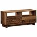 vidaXL - Meuble TV - 90 x 34,5 x 40 cm - Vieux bois - Bois traité
