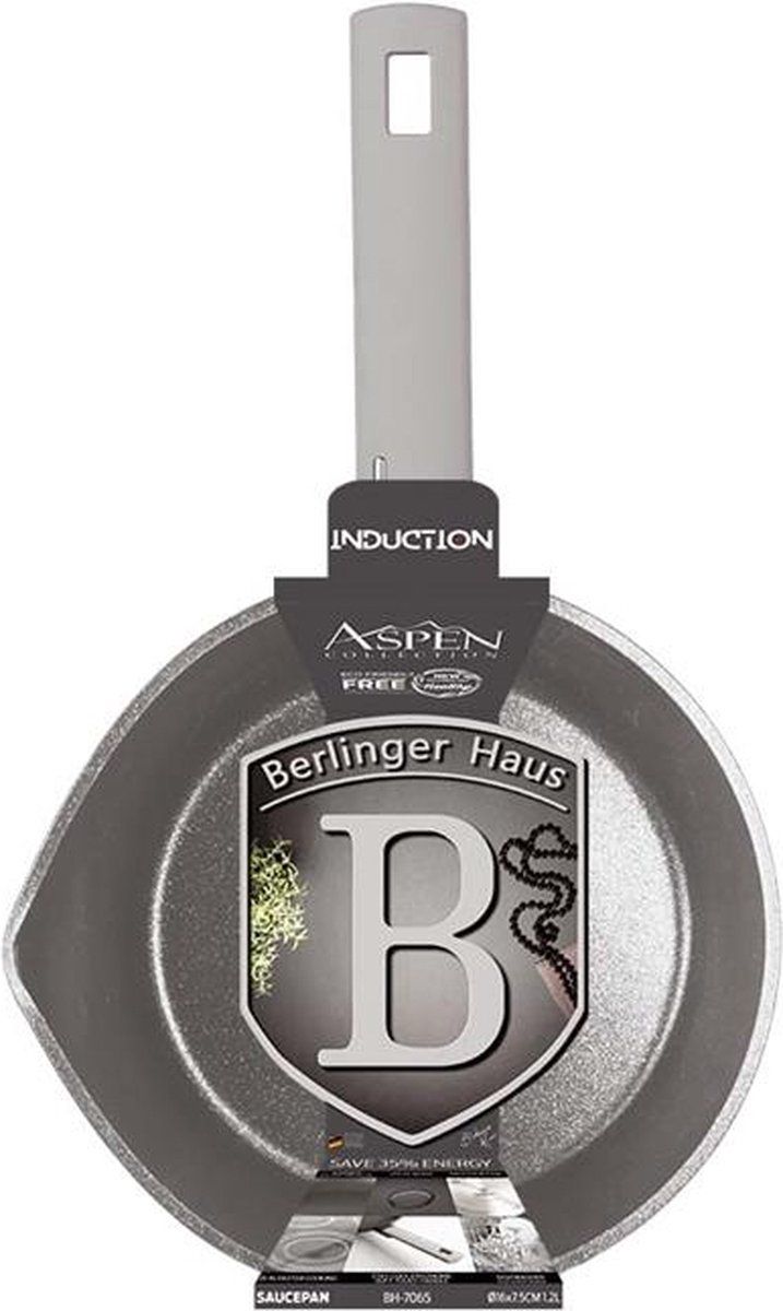 Berlinger Haus Steelpan Aspen Collection Ø16cm - Grijs