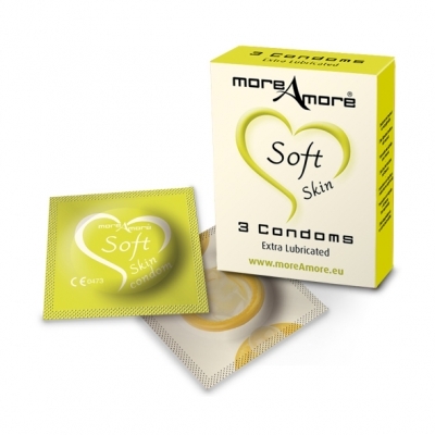 MoreAmore Condoom Soft Skin 3 St