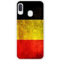 Samsung Bedrukt siliconen hoesje compatibel met Galaxy A20e Drapeau Belgique