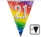 Boland Folievlaggenlijn Rainbow '21' Multi
