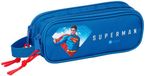 Safta Superman Double Etui Blauw Man