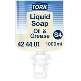Tork 424401 6st Olie en Vetoplossende Vloeibare Handzeep 1L Doos 6 Stuks