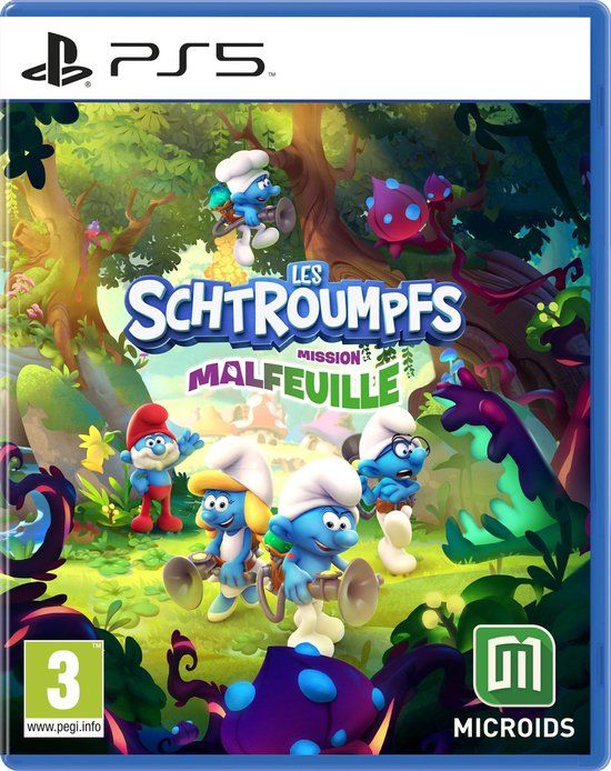 Les Schtroumpfs: Mission Mallfeuille - PS5 - Standard Edition - Blu-ray