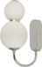 Searchlight Moderne wandlamp Snowball - 51022-2CC