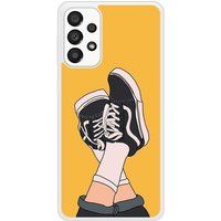 Samsung Galaxy A53 Sneakers Verstevigd hoesje met sublimatie bedrukking