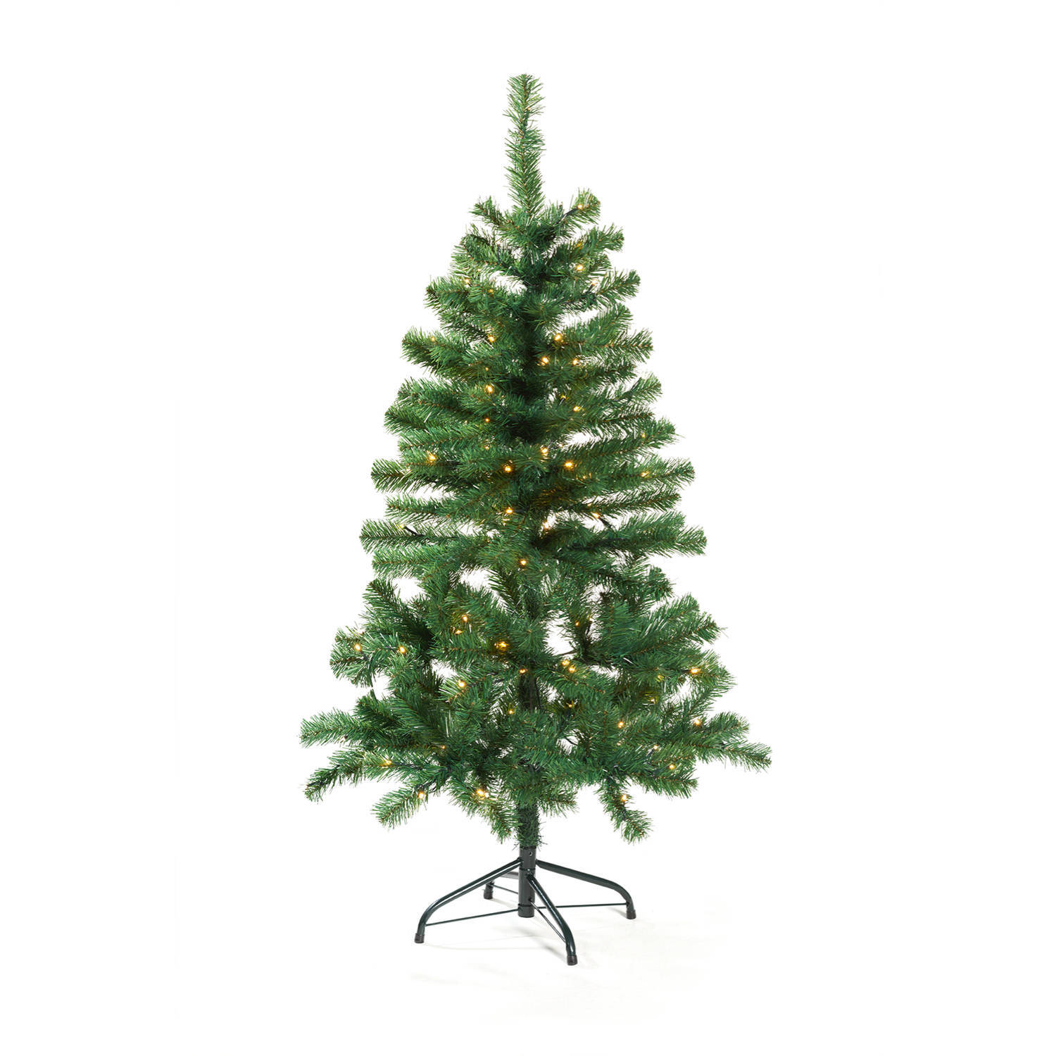 Blokker Blokker kerstboom 120cm, Ø70cm met 120led IP44