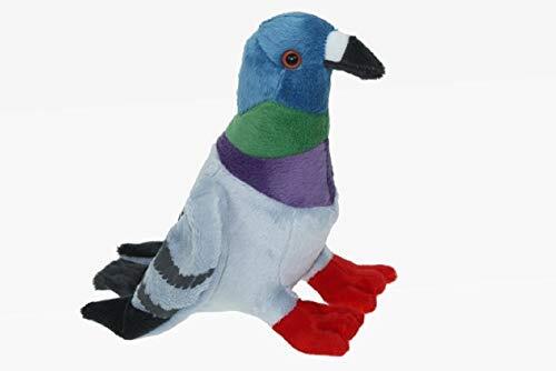 Unbekannt Knuffeldier duif 19 cm, knuffeldier pluche dier vogel duif