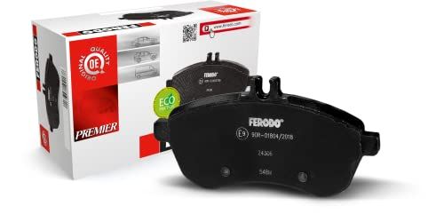 Ferodo FDB1398 PREMIER Brake Pad Set, Disc Brake - (4-piece) - (4 pieces)