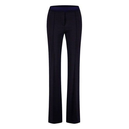 gardeur bootcut broek Zaria donkerblauw