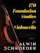 170 Dover Publications Inc. 170 Foundation Studies For Violoncello Paperback