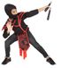 RUBIE'S Ninja-kostuum voor kinderen, eenheidsmaat (5-8 jaar)