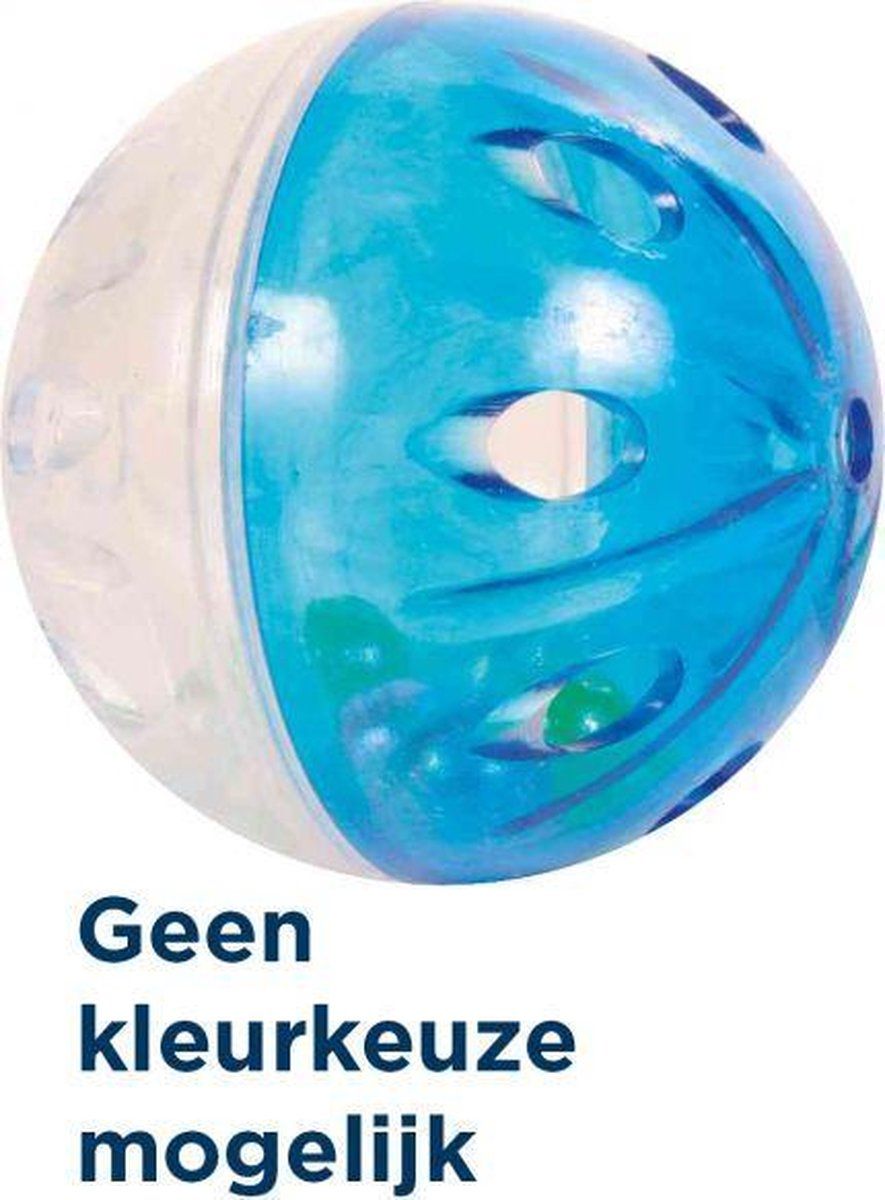 TRIXIE set ratelballen kunststof assorti 4,5 cm 4x4 st