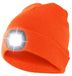 LIGHTOUSE: kap met oplaadbare led-koplamp. Oranje