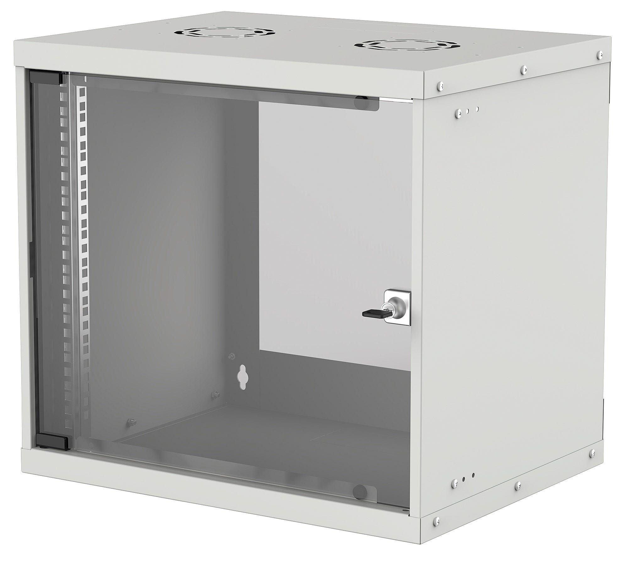 Intellinet 714815 Rack 54cm Breed 48.7cm Hoog 56cm Diep Gegalvaniseerd Staal Grijs IP20 50kg