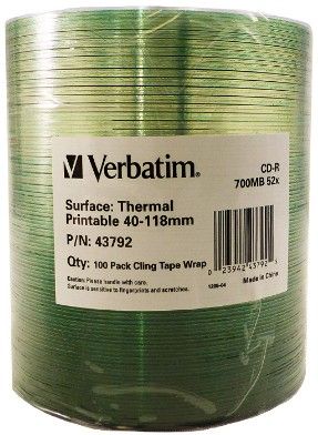 Verbatim 43792 Lege cd's