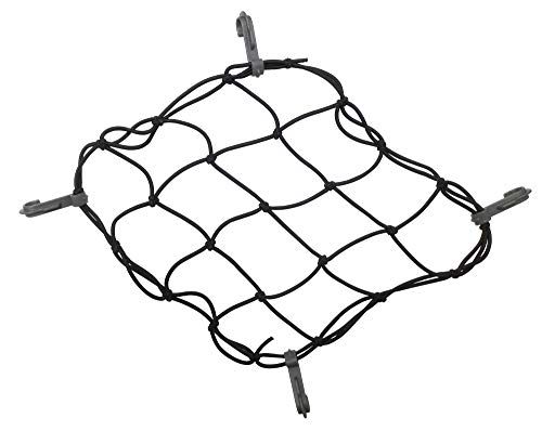 Delta Unisex Cargo Net met haken, zwart
