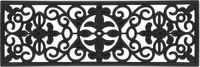 Merkloos / Sans marque Relaxdays Trapmat Rubber