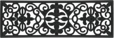 Merkloos / Sans marque Relaxdays Trapmat Rubber