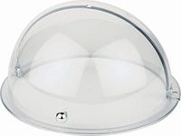 APS 18380 Rolltop Cover met verchroomd cilinderhandvat, SAN
