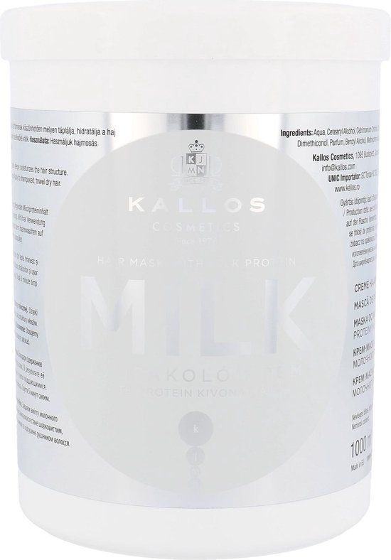 Kallos Milk Hair Mask / 1000 ml / Women
