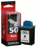 Lexmark Nr. 50 Zwarte Inktcartridge - 17G0050E